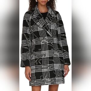 Avec Les Filles Reglan Sleeve Walker Coat.